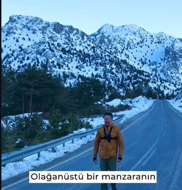 Belgesel yapımcısı ve macera tutkunuyla tanınan Orkun Olgar, Andırın ve