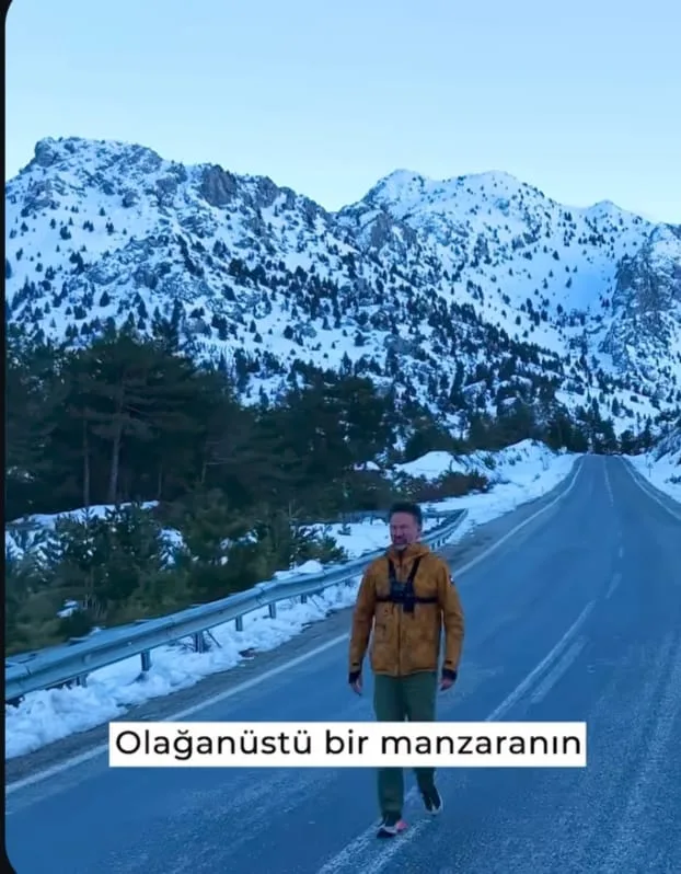 Macerasever Orkun Olgar, Andırın ve Meryeçil’in Eşsiz Doğasına Hayran Kaldı