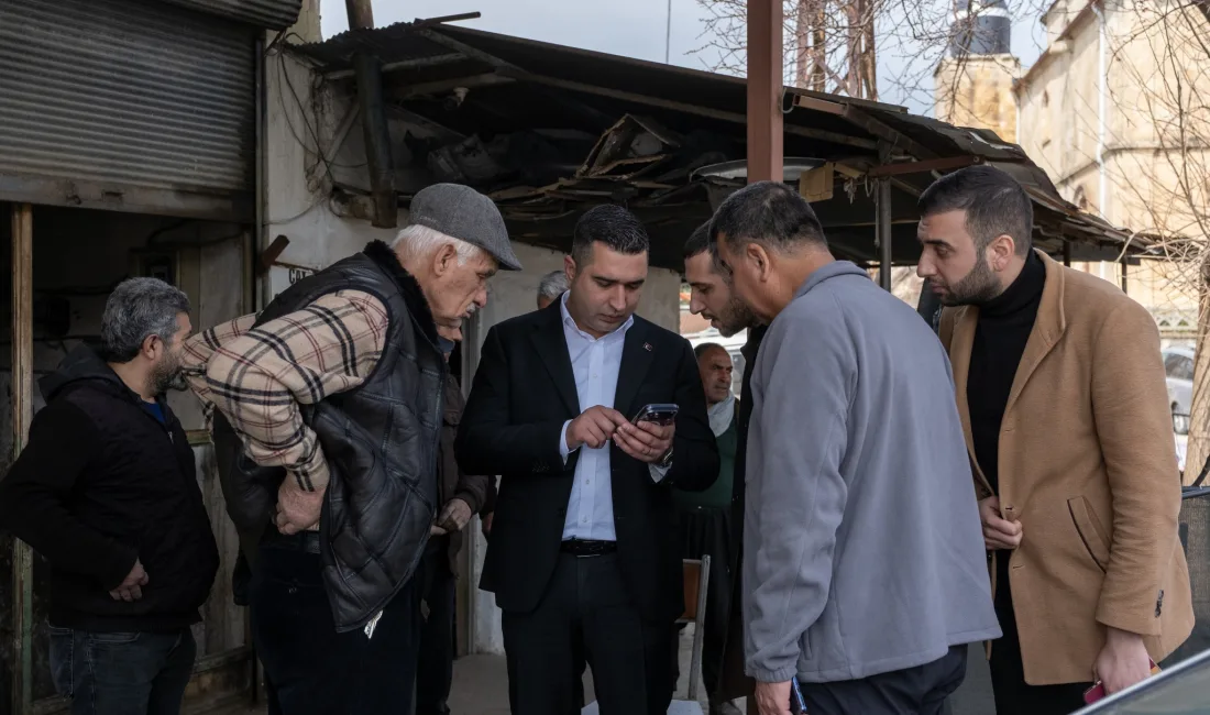 Kadirli Belediye Başkanı Mustafa Mert Olcar, Cuma namazı sonrası Küçük