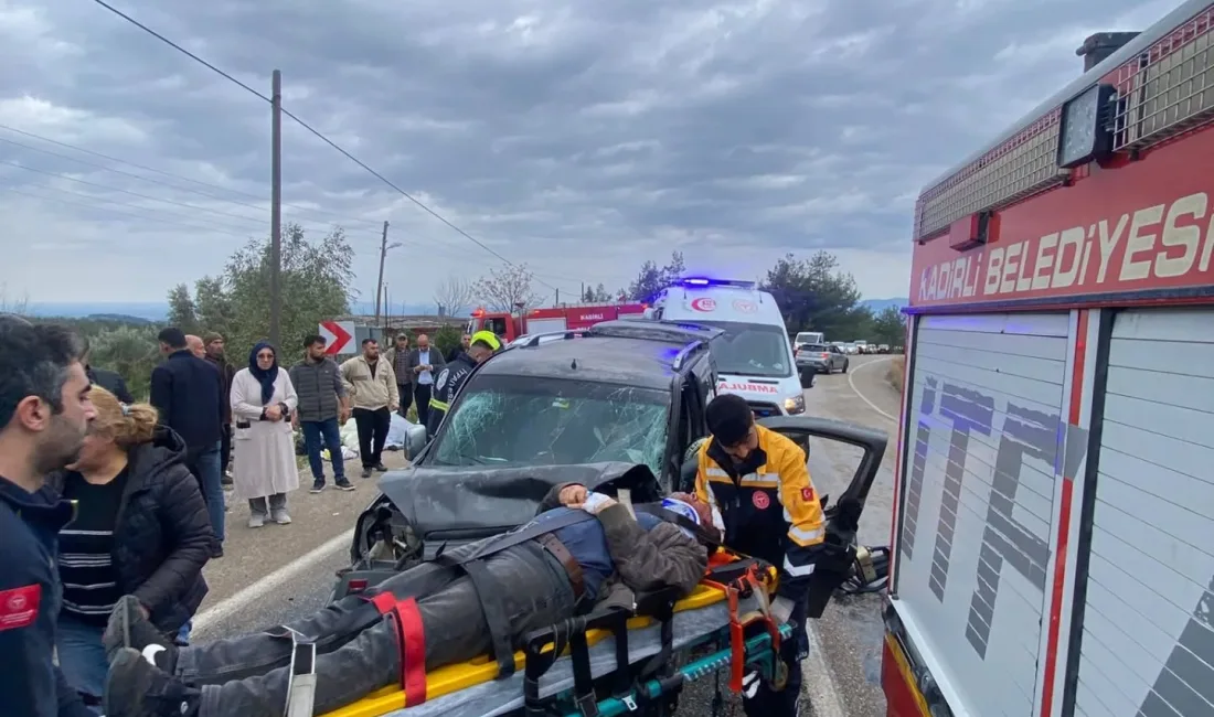 Kadirli’de meydana gelen trafik kazasında 1 kişi hayatını kaybetti, 4