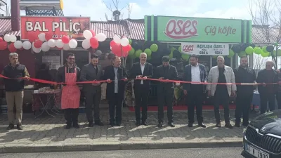 Kahramanmaraş’ın Andırın ilçesinde Oses Çiğ Köfte ve Bal Piliç, düzenlenen