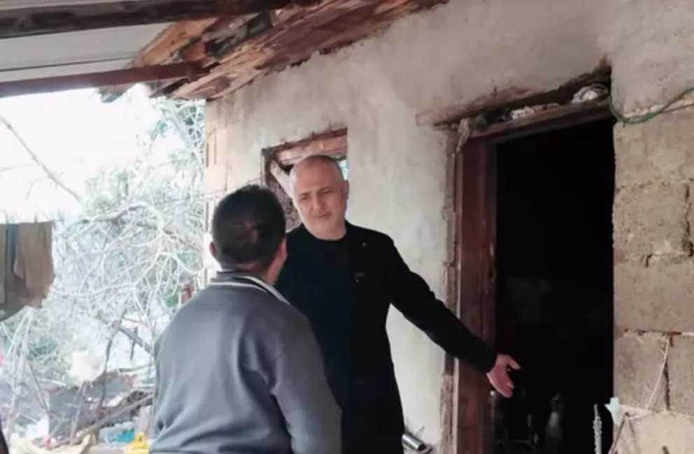 Ziyarette İhtiyaç sahibine Benim Patronum var, ondan alır sana ev