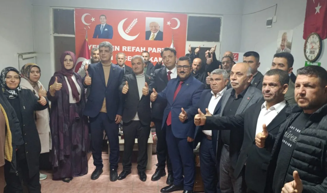 Yeniden Refah Partisi Kahramanmaraş İl Başkanı Muhammed Aydoğar ve il