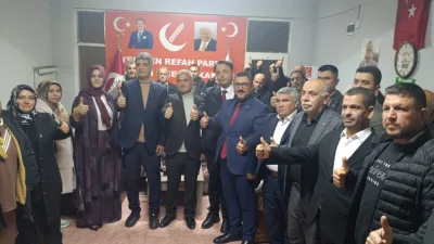 Yeniden Refah Partisi Kahramanmaraş İl Başkanı Muhammed Aydoğar ve il