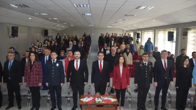 Kahramanmaraş’ın Andırın ilçesinde, 18 Mart Çanakkale Zaferi ve Şehitleri Anma
