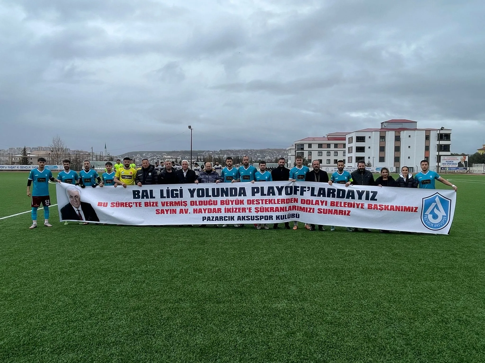 Başkan Haydar İkizer: Pazarcık Aksuspor’un Başarısıyla Gurur Duyuyoruz