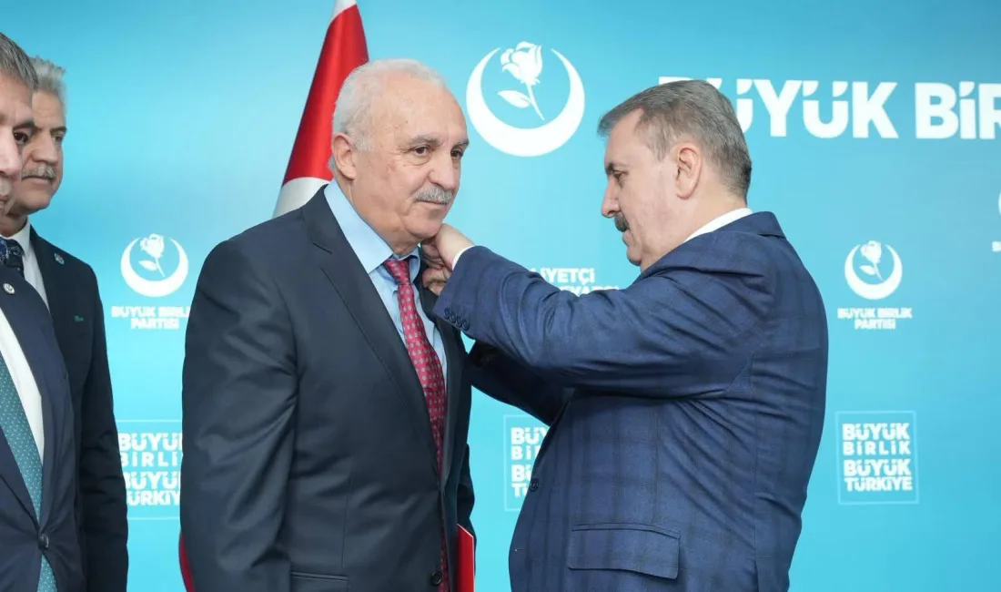 Kahramanmaraş’ta Büyük Birlik Partisi (BBP) İl Başkanlığı görevinde önemli bir