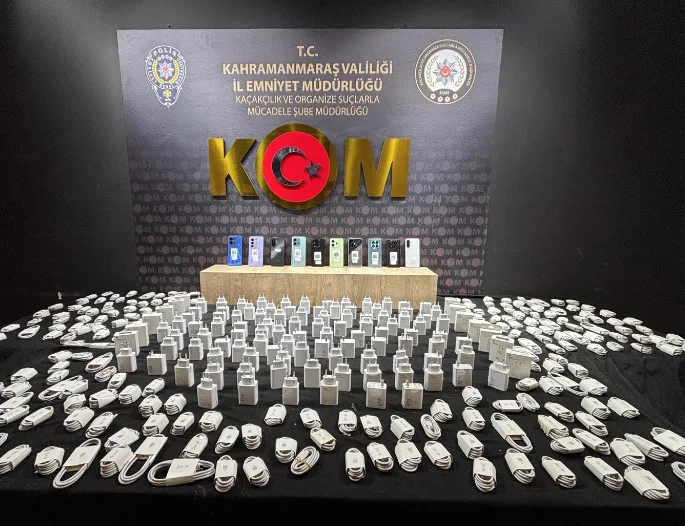 Kahramanmaraş Emniyet Müdürlüğü bünyesindeki Kaçakçılık ve Organize Suçlarla Mücadele (KOM)