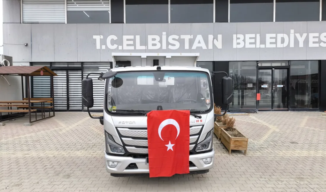 Elbistan Belediyesi araç filosunu güçlendirmeye devam ediyor. Erkan Gürbüz, Türkiye