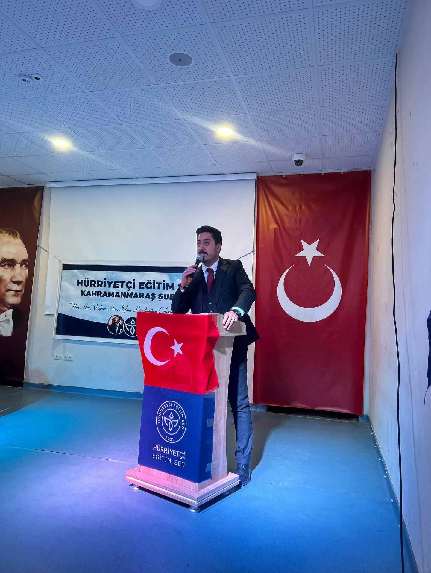 Hurriyetci Egitim Sen Kahramanmaras Subesinde Fatih Soylu Guven Tazeledi 4