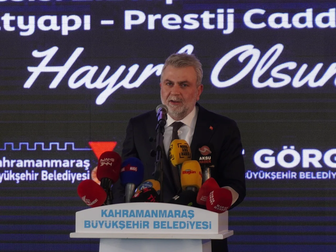 Kahramanmarasin Andirin ilcesinde 1 milyar TLlik projelerin acilisi yapildi 1
