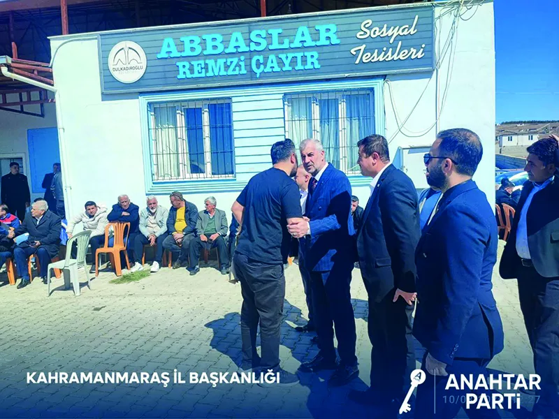 Anahtar Parti Kahramanmaraş İl Başkanı Fatin Rüştü Kayıran, il başkan