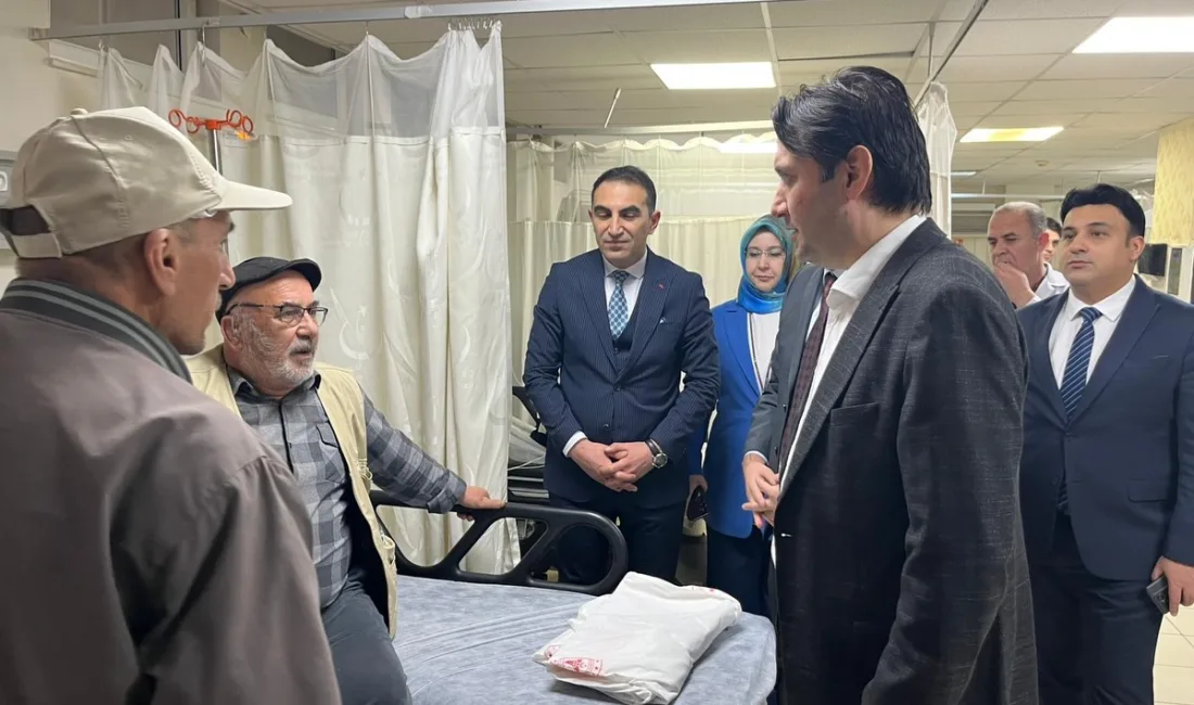 Kahramanmaraş İl Sağlık Müdürü Uzm. Dr. Vehbi Şirikçi, saha ziyaretleri