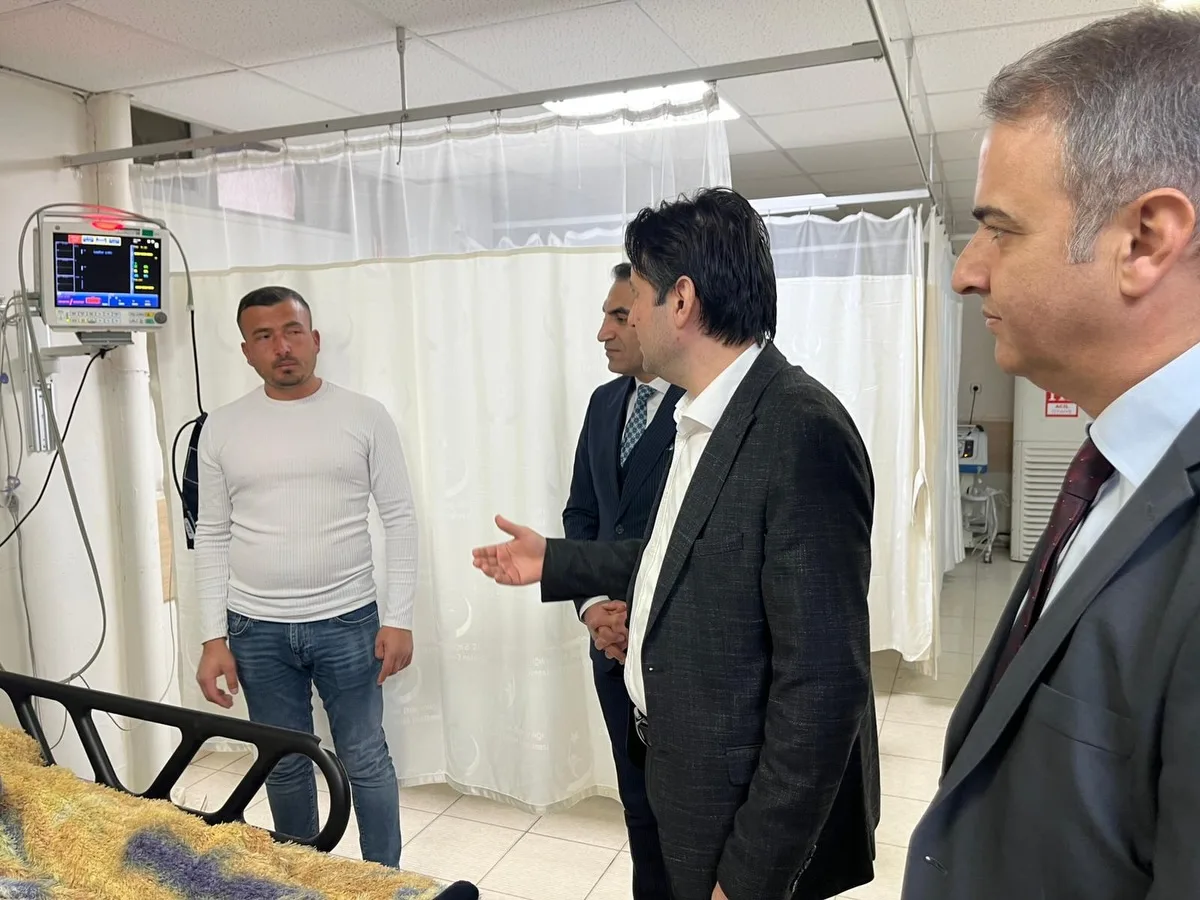 Sirikciden Afsin Devlet Hastanesine Ziyaret 2