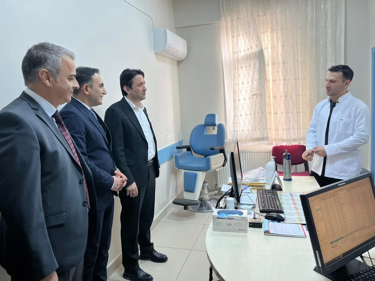 Sirikciden Afsin Devlet Hastanesine Ziyaret 3