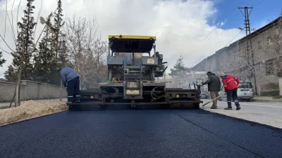 Büyükşehir Belediyesi, Dulkadiroğlu Şeyh Adil Mahallesi Rafet Efendi Caddesi’nde altyapı