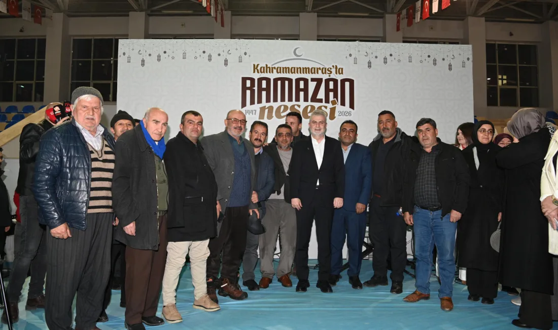 Büyükşehir Belediyesi tarafından düzenlenen “İlçemde İftar Var” programı Göksun’da devam