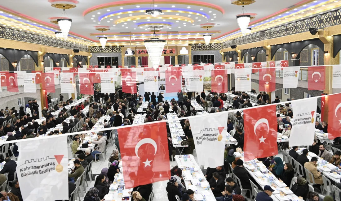 Büyükşehir Belediyesi tarafından düzenlenen “İlçemde İftar Var” etkinlikleri Afşin ile