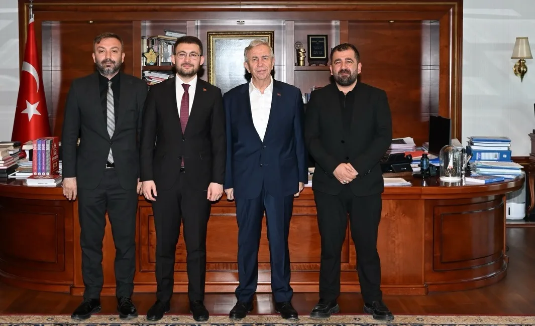 Yemliha Göktaş, Ankara temasları kapsamında Mansur Yavaş ile bir araya