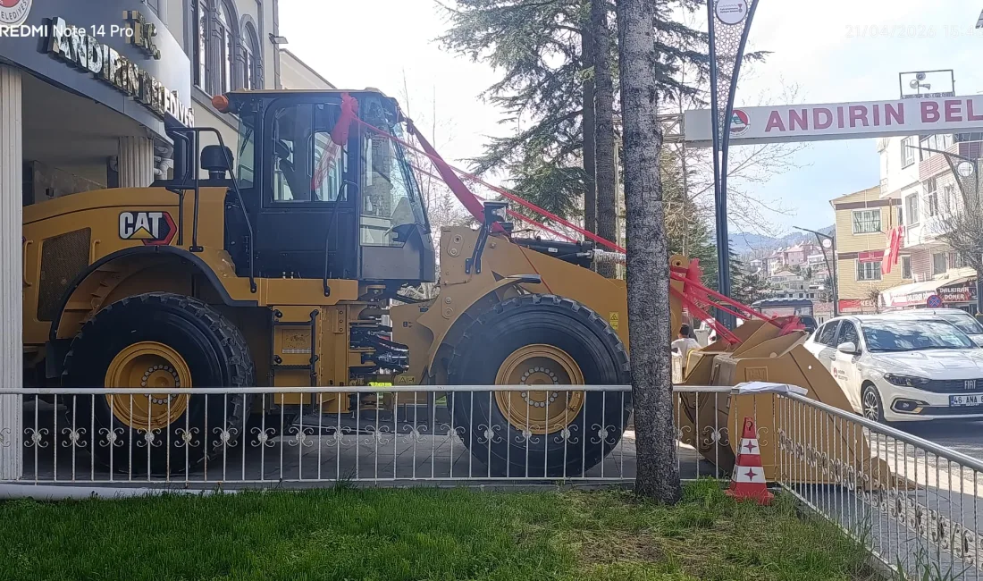 Andırın Belediye Başkanı Ahmet Sinan Gökşen’in girişimleriyle, ilçeye modern ve