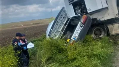 Adana’nın Ceyhan ilçesinde feci bir kaza meydan geldi. Kazada TIR