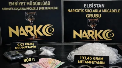 Kahramanmaraş’ta gerçekleştirilen operasyonlarında 4 kişi tutuklandı, çok sayıda uyuşturucu madde