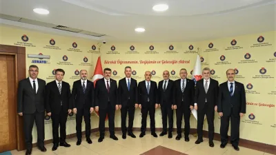 AK Parti Kahramanmaraş milletvekilleri, KSÜ Rektörü Prof. Dr. İbrahim Taner