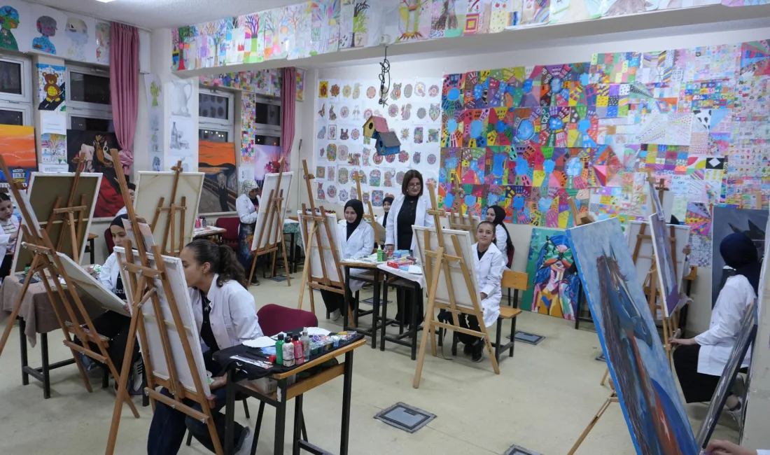 TOKİ Yıldız Kız Mesleki ve Teknik Anadolu Lisesi Pansiyon Öğrencilerine