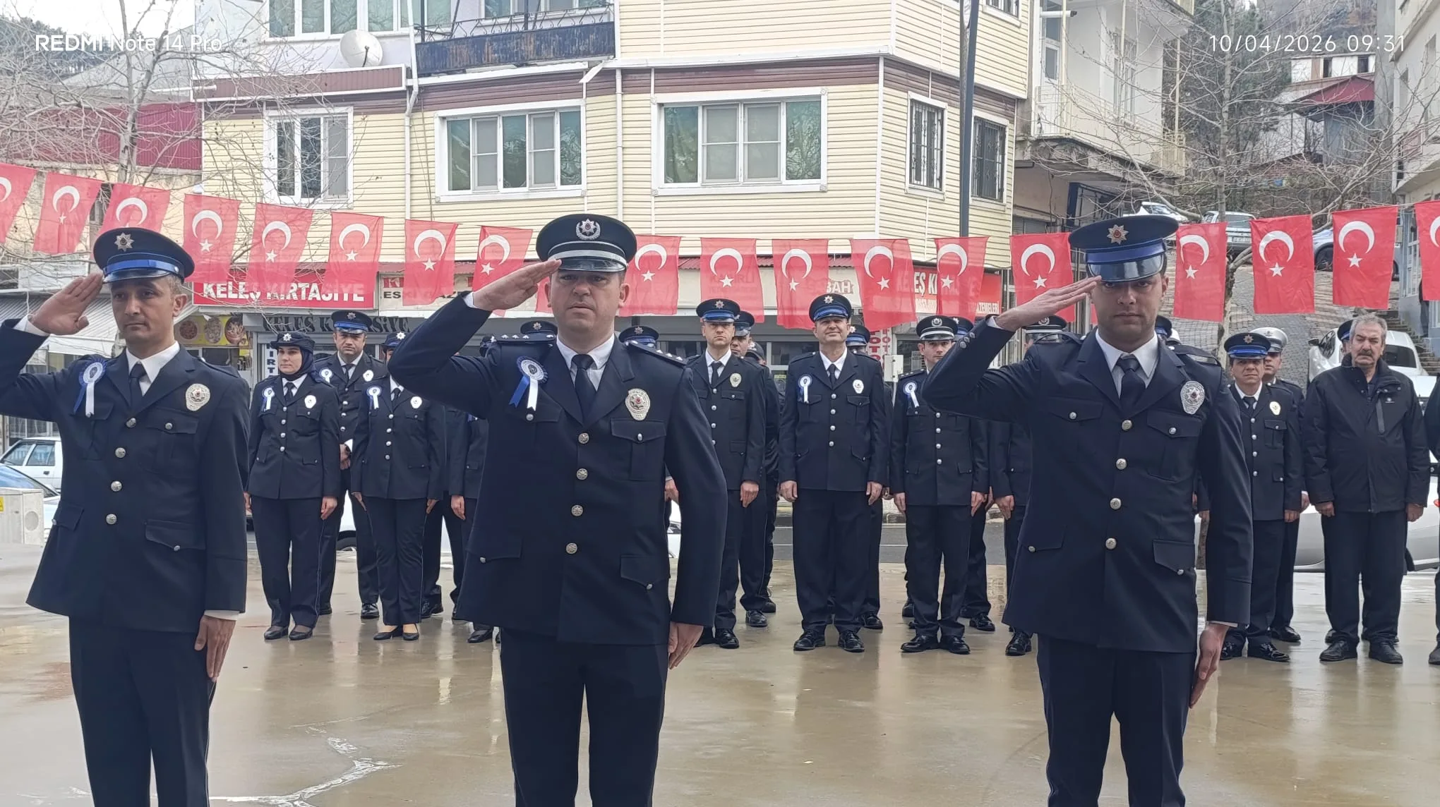 Andırın’da Türk Polis Teşkilatı’nın 181. Kuruluş Yıl Dönümü Gururla Kutlandı