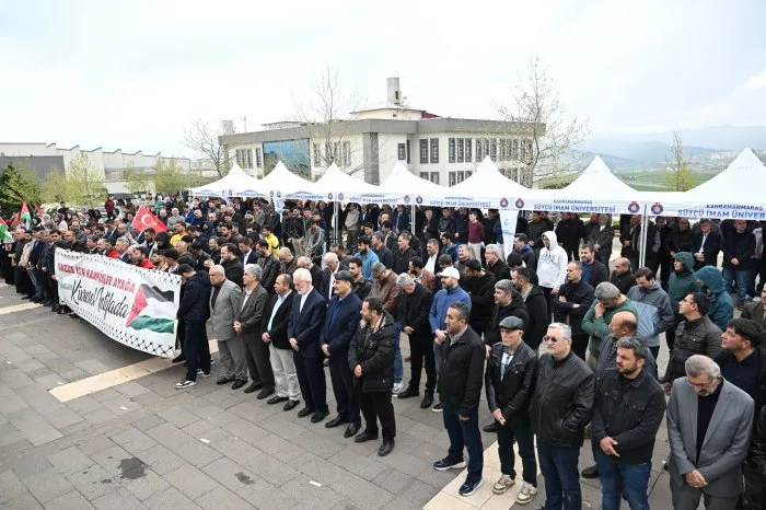 KSÜ’de Filistin İçin Tek Ses: “İşgale Son, Esirlere Özgürlük”