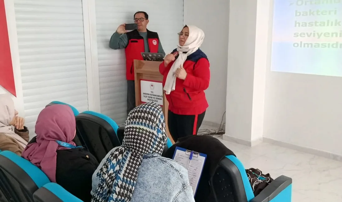 Kahramanmaraş’ın Andırın ilçesinde, öğrenci sağlığını korumak ve kantinlerdeki hizmet kalitesini