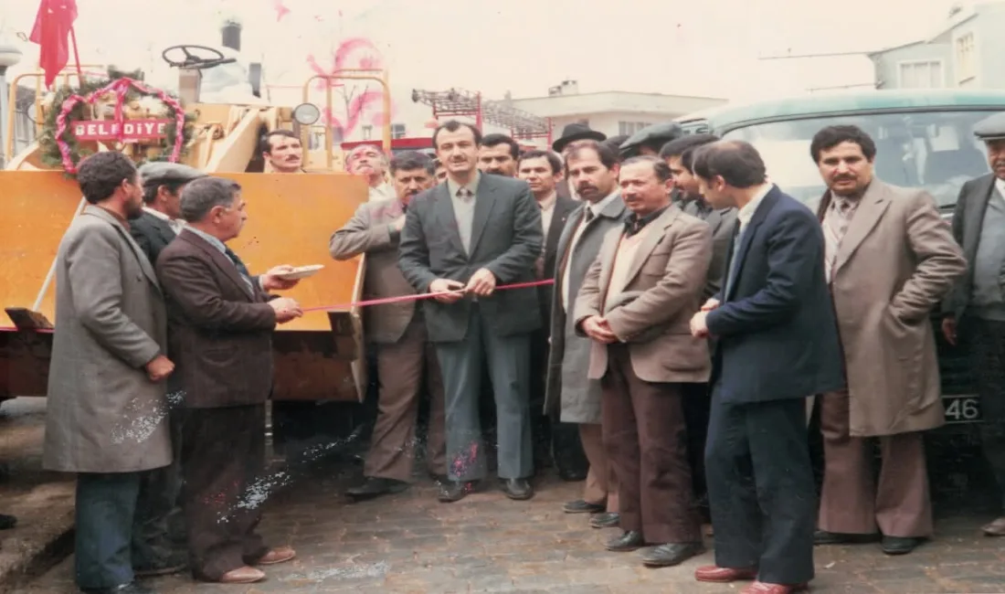 Andırın’ın hizmet tarihindeki önemli dönüm noktalarından birini belgeleyen nostaljik bir