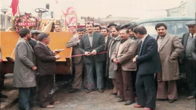 Andırın’ın hizmet tarihindeki önemli dönüm noktalarından birini belgeleyen nostaljik bir