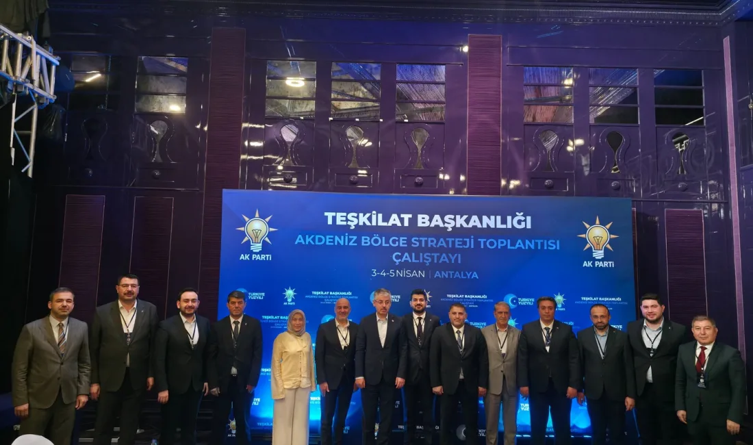 AK Parti Genel Merkez Teşkilat Başkanlığı tarafından Antalya’da düzenlenen “Akdeniz