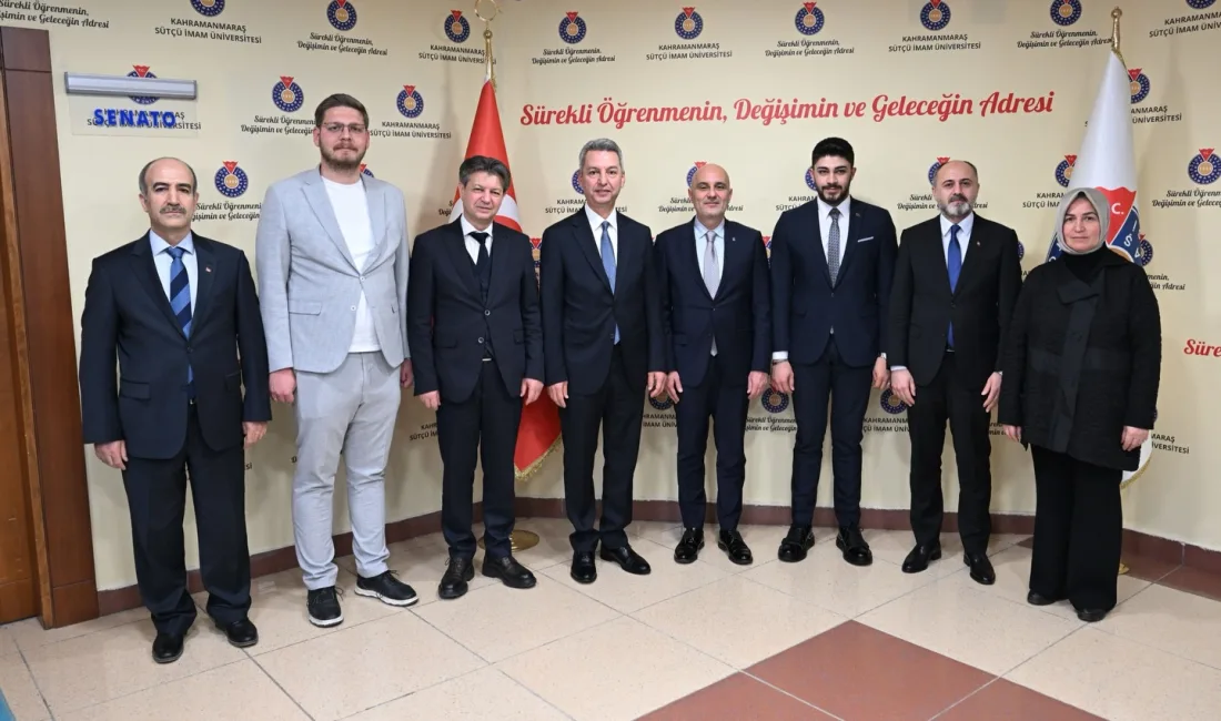 AK Parti Kahramanmaraş İl Başkanı Muhammed Burak Gül ve il