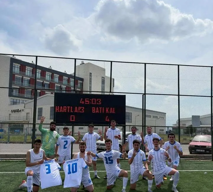 2. Amatör Küme’de bugün Batıkalespor fırtınası esti! Mehmet Dizibüyük Sahası’nda