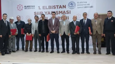 Kahramanmaraş’ın edebiyat kalbi Elbistan’da muhteşem bir gece yaşandı. 