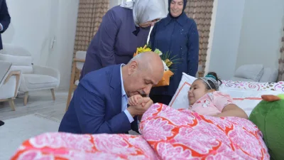 AK Parti Kahramanmaraş Milletvekili Vahit Kirişçi ve AK Parti heyeti