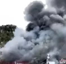 Kahramanmaraş’ın Andırın ilçesinde elektrik kontağından çıkan yangında ev kullanılamaz hale