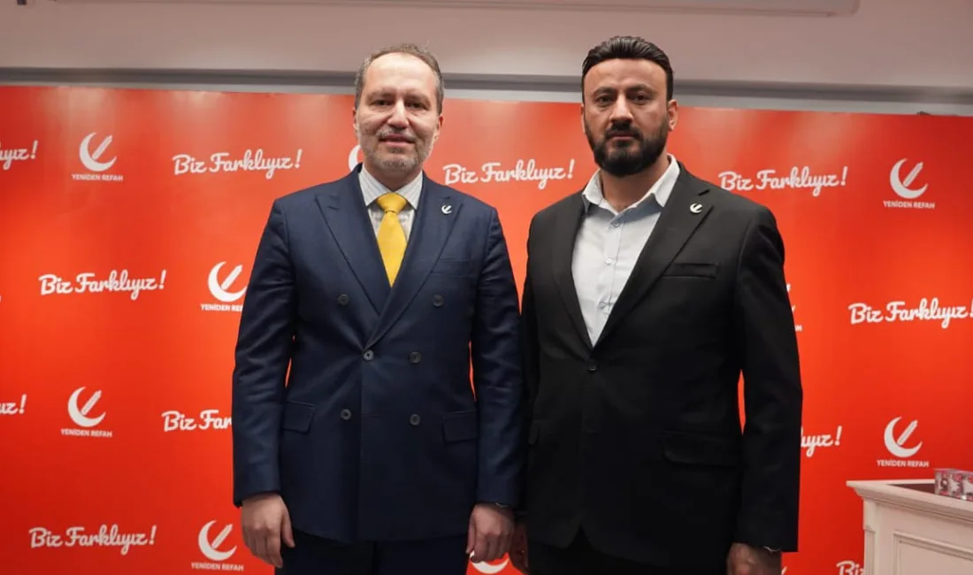 Yeniden Refah Partisi (YRP) Elbistan İlçe Başkanı Sebahattin Kayabaşı, Elbistan’ın