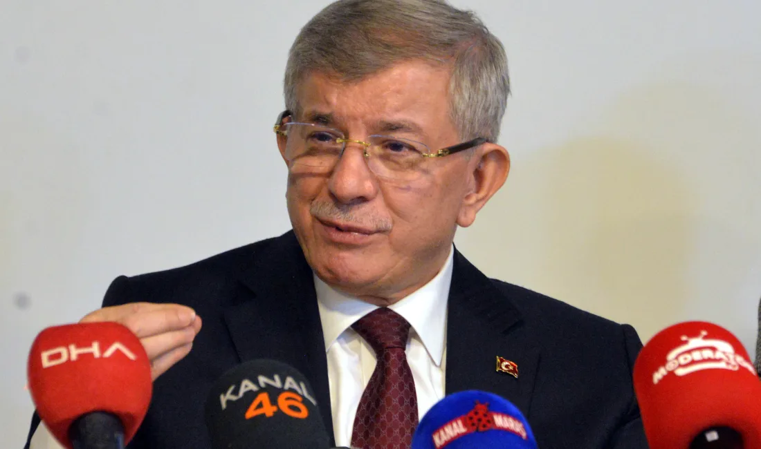 Gelecek Partisi Genel Başkanı Ahmet Davutoğlu, Kahramanmaraş’ta düzenlediği basın toplantısında,