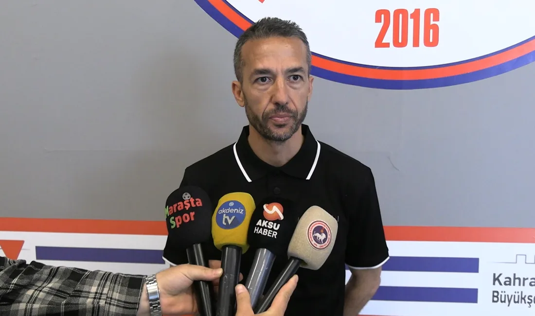 Kahramanmaraş İstiklalspor Teknik Direktörü Bilal Kısa, Fethiyespor maçı sonrası açıklamalarda