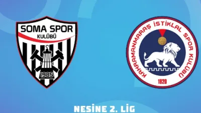 Nesine 2. Lig Kırmızı Grup maçında Somaspor ile Akedaş Kahramanmaraş