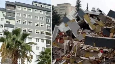 Kahramanmaraş’ta 6 şubat depremlerinde 35 kişiye mezar olan Ezgi Apartmanı’nda