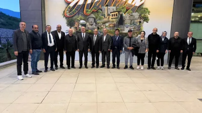 Hatay Büyükşehir Belediyesi Genel Sekreteri Hayrettin Güngör, Kahramanmaraş’tan gelen basın