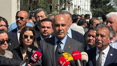 Kahramanmaraş’a gelerek incelemelerde bulunan İYİ Parti Heyeti, saldırıdan 1 ay