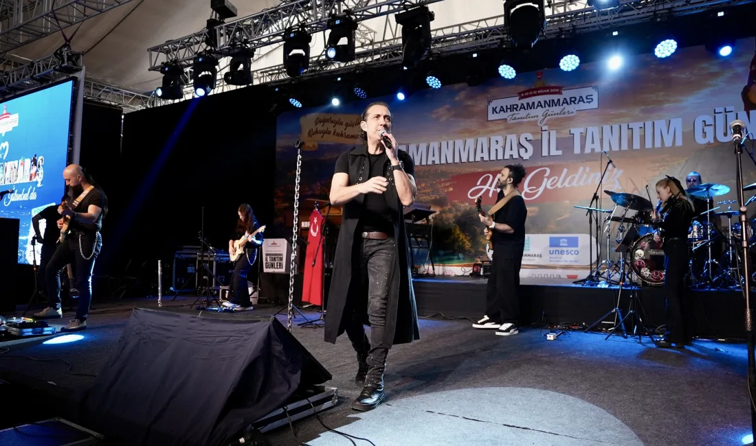 Kahramanmaraş Büyükşehir Belediyesi tarafından İstanbul Atatürk Havalimanı Millet Bahçesi’nde düzenlenen