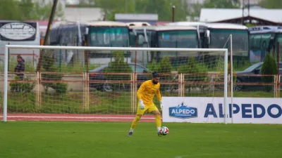 Kahramanmaraş İstiklalspor’da Ankara Demirspor maçında sakatlanarak oyundan çıkan kaleci Metin