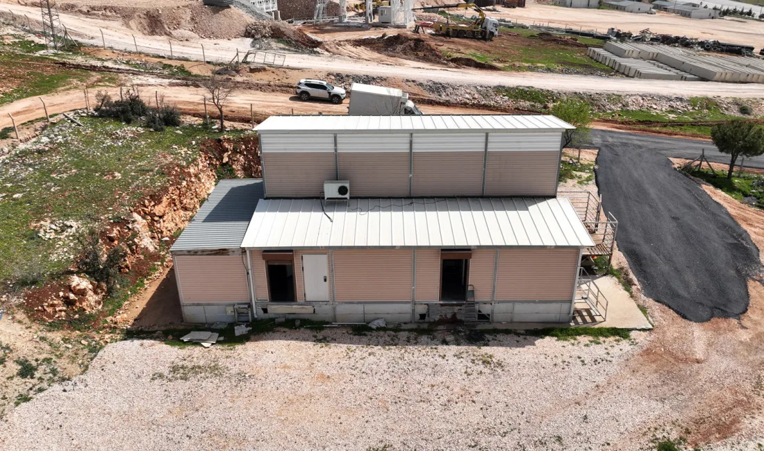 Kahramanmaraş Büyükşehir Belediyesi, Pazarcık ilçesindeki eski ve yıpranmış kesimhaneyi baştan