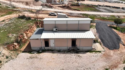 Kahramanmaraş Büyükşehir Belediyesi, Pazarcık ilçesindeki eski ve yıpranmış kesimhaneyi baştan